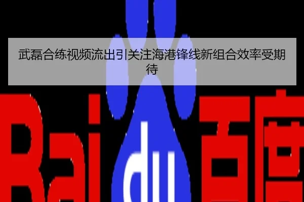 武磊合练视频流出引关注海港锋线新组合效率受期待